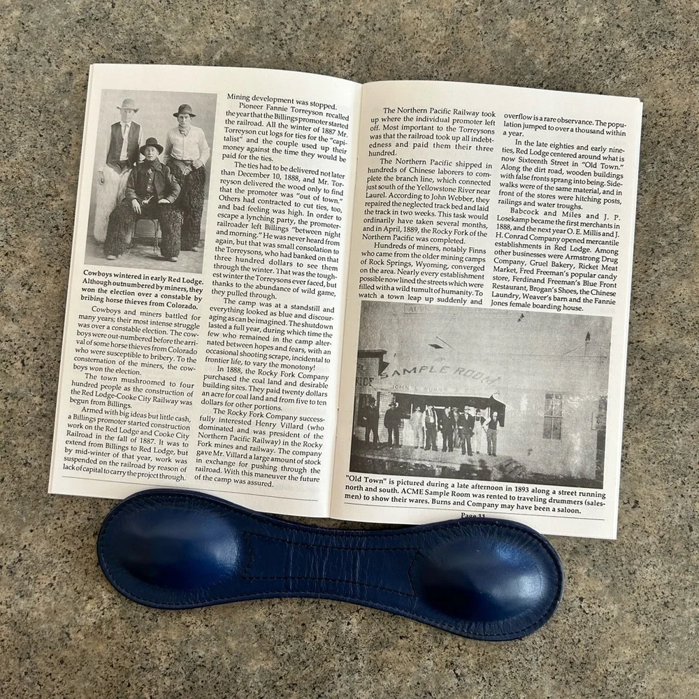 📕Vintage History of Red Lodge, [Zupan], Western Decor Book, EUC - Picture 5 of 8